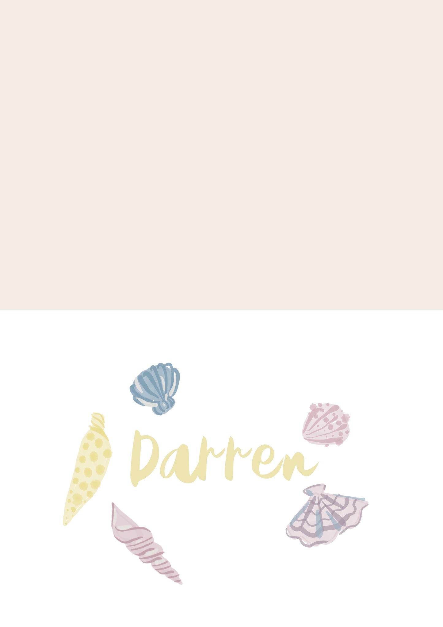 'Mediterranean/ European Wedding💦🐚🪸' full stationery pack