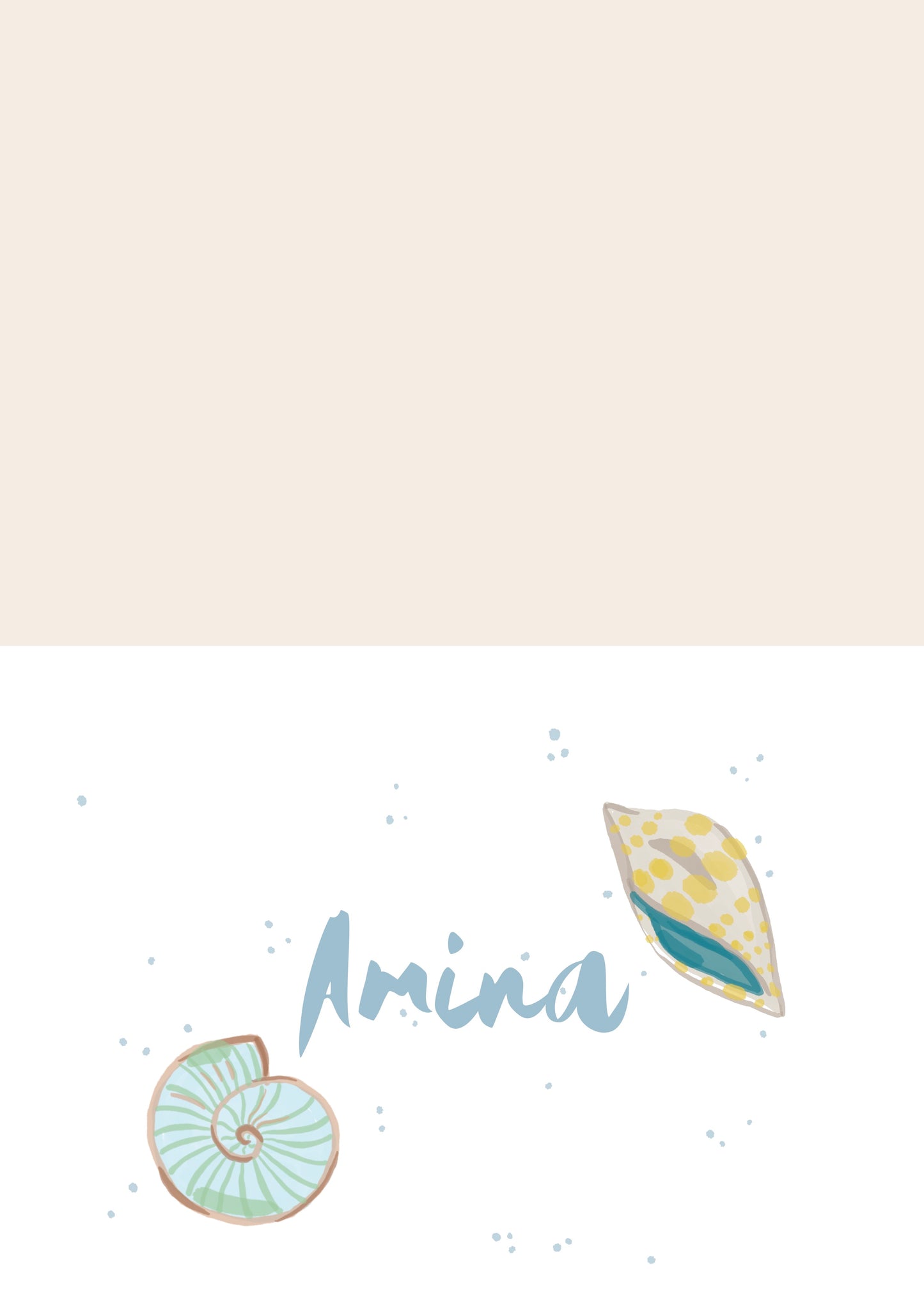 'Beach Wedding 🐚 ☀️🦐' full stationery pack